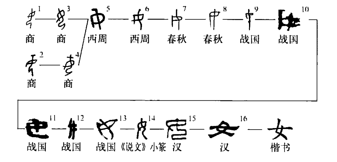 细说汉字 女 漢文化 通識